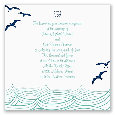Making Waves - Invitation