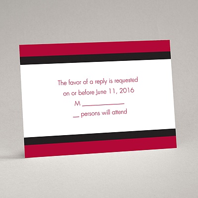 Bold Bands - Response Card and Envelope