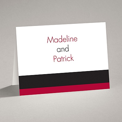 Bold Bands - Note Card and Envelope