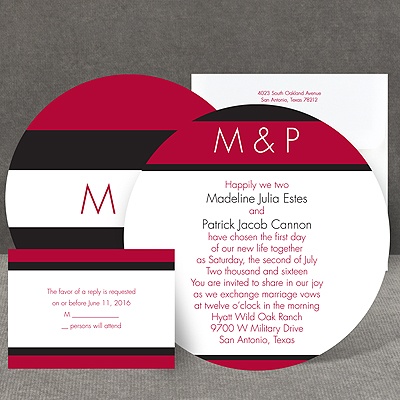 Bold Bands - Invitation