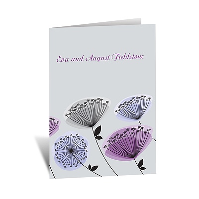 Modern Wildflowers - Grapevine - Note Card and Envelope