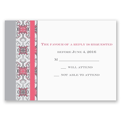 Fresh Vintage - Response Card and Envelope