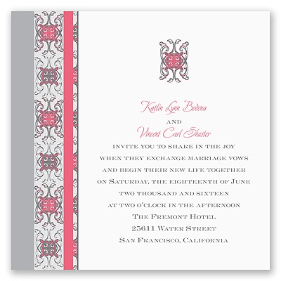 Fresh Vintage - Invitation