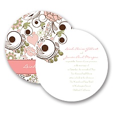 Whimsy Flowers - Invitation