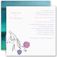 Delicate Posies - Invitation