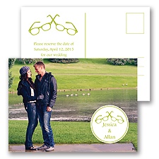 Spectacular Chic - Save the Date Postcard