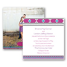 Tribal Hearts - Grapevine - Invitation