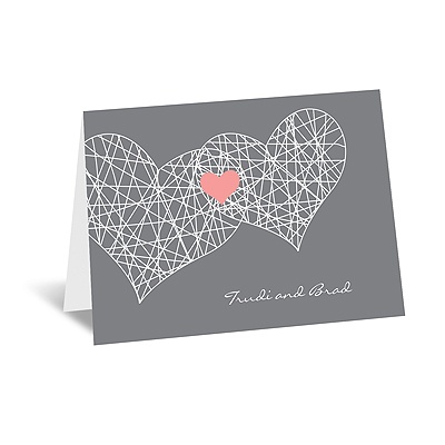 Heart Web - Note Card and Envelope
