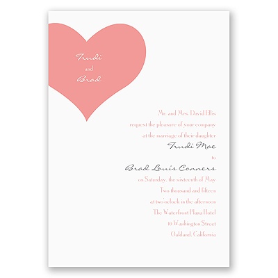 Heart Web - Invitation