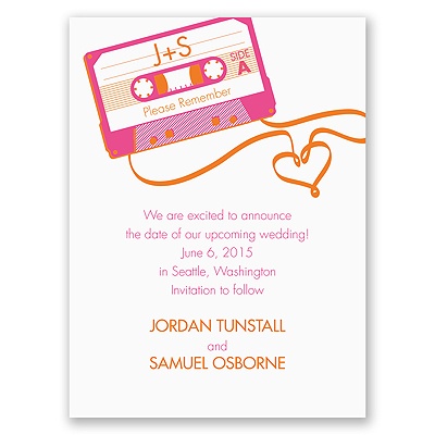 Love Mix - Save the Date Card