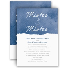 Mister and Mister - Invitation