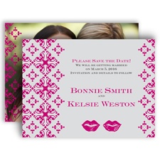 Smooches - Save the Date Card