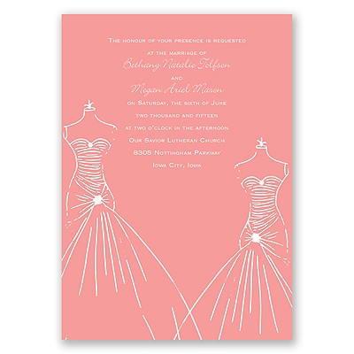 Glamour Brides - Invitation