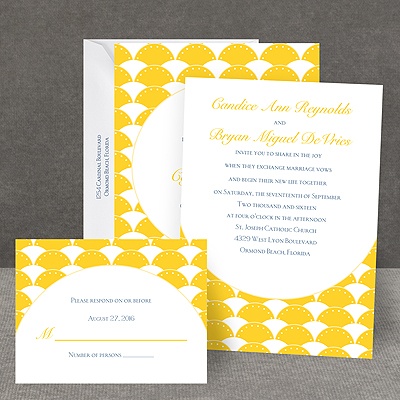 Sweet Scallops - All in One Invitation