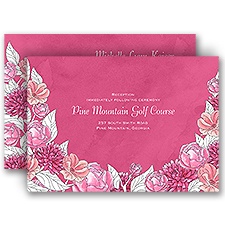 Lots of Blossoms - Honeysuckle - All in One Invitation