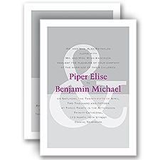 Artistic Ampersand - All In One Invitation