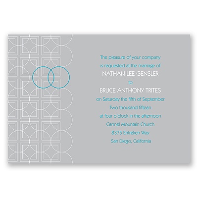 Distinguished Rings - Invitation