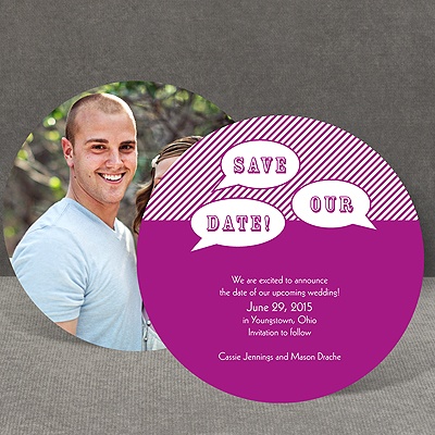 Say It - Save the Date Card