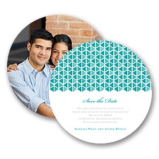 Tiny Triangles - Save the Date Card