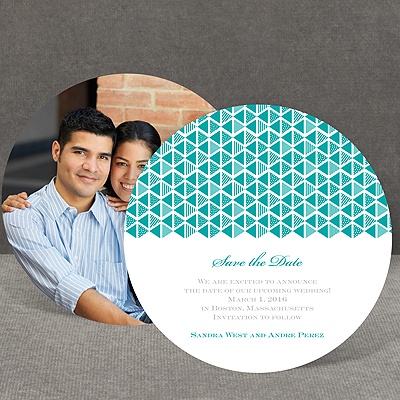 Tiny Triangles - Save the Date Card