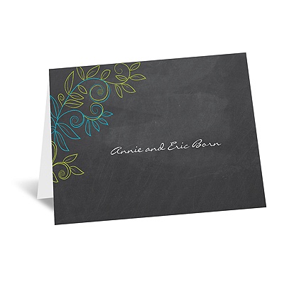 Chalky Vines - Note Card and Envelope