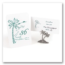 Palm - Tree Table Number Cards