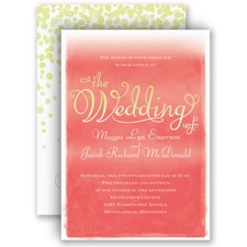 Watercolor Whimsy - Invitation