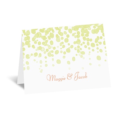 Watercolor Whimsy - Note Card and Envelope