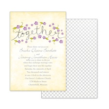 Blossom Together - Freesia - Invitation
