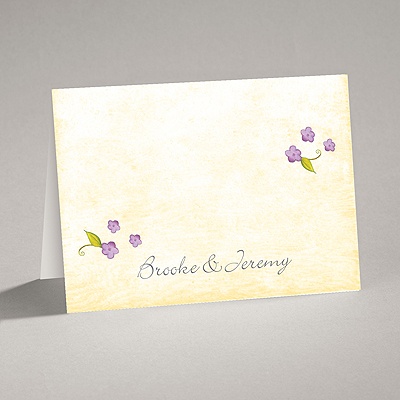 Blossom Together - Freesia - Note Card and Envelope