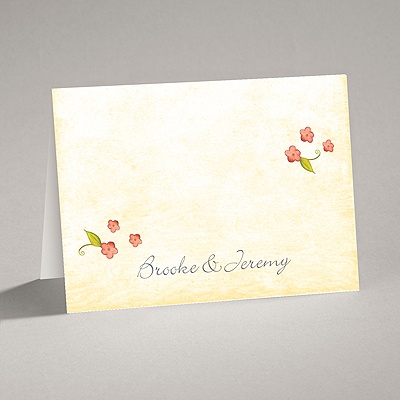 Blossom Together - Posie Pink - Note Card and Envelope