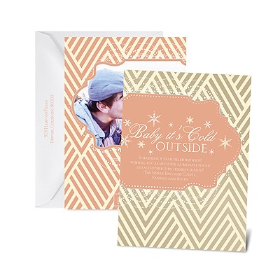 Baby It's Cold Outside - Corabell - Photo Holiday Card