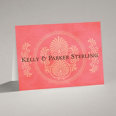 Exotic Touch - Posie Pink - Note Card and Envelope