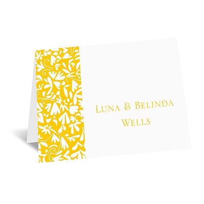Patterned Dresses - Note Card and Envelope