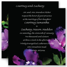 Flower Drama - Invitation