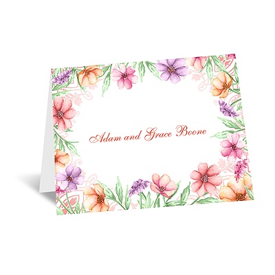 Wedded Bliss - Note Card and Envelope