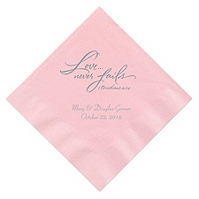 Pastel Pink Dinner Napkin