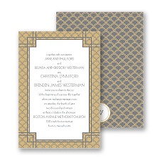 Art Deco Border - Invitation