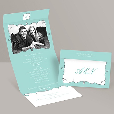 Whimsy Frames - Seal and Send Invitation