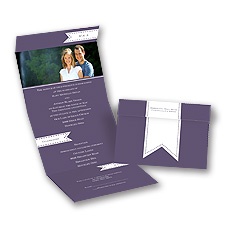 Ribbon Tabs - Seal and Send Invitation