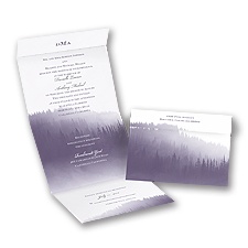 Watercolor Forest - Seal and Send Invitation