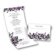 Feathery Style - Grapevine - Seal and Send Invitation