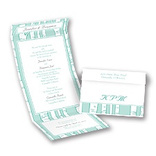 Birch Forest - Surf - Seal and Send Invitation