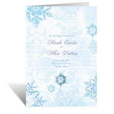 Snowflakes and Swirls - Celestial Blue - Program