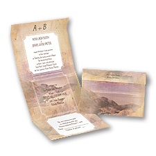 Mountain Majesty - Seal and Send Invitation