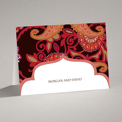 Exotic Flair - Espresso - Note Card and Envelope