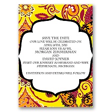 Exotic Flair - Canary - Save the Date Magnet