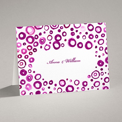 Artsy Romance - Amethyst - Note Card and Envelope