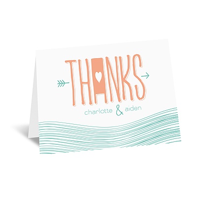 Destination Waves - Note Card and Envelope