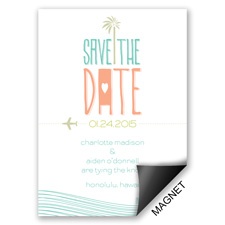Destination Waves - Save the Date Magnet